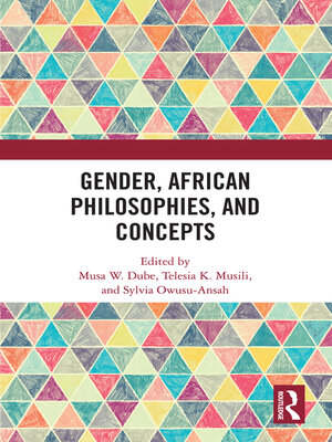 cover image of Gender, African Philosophies, and Concepts